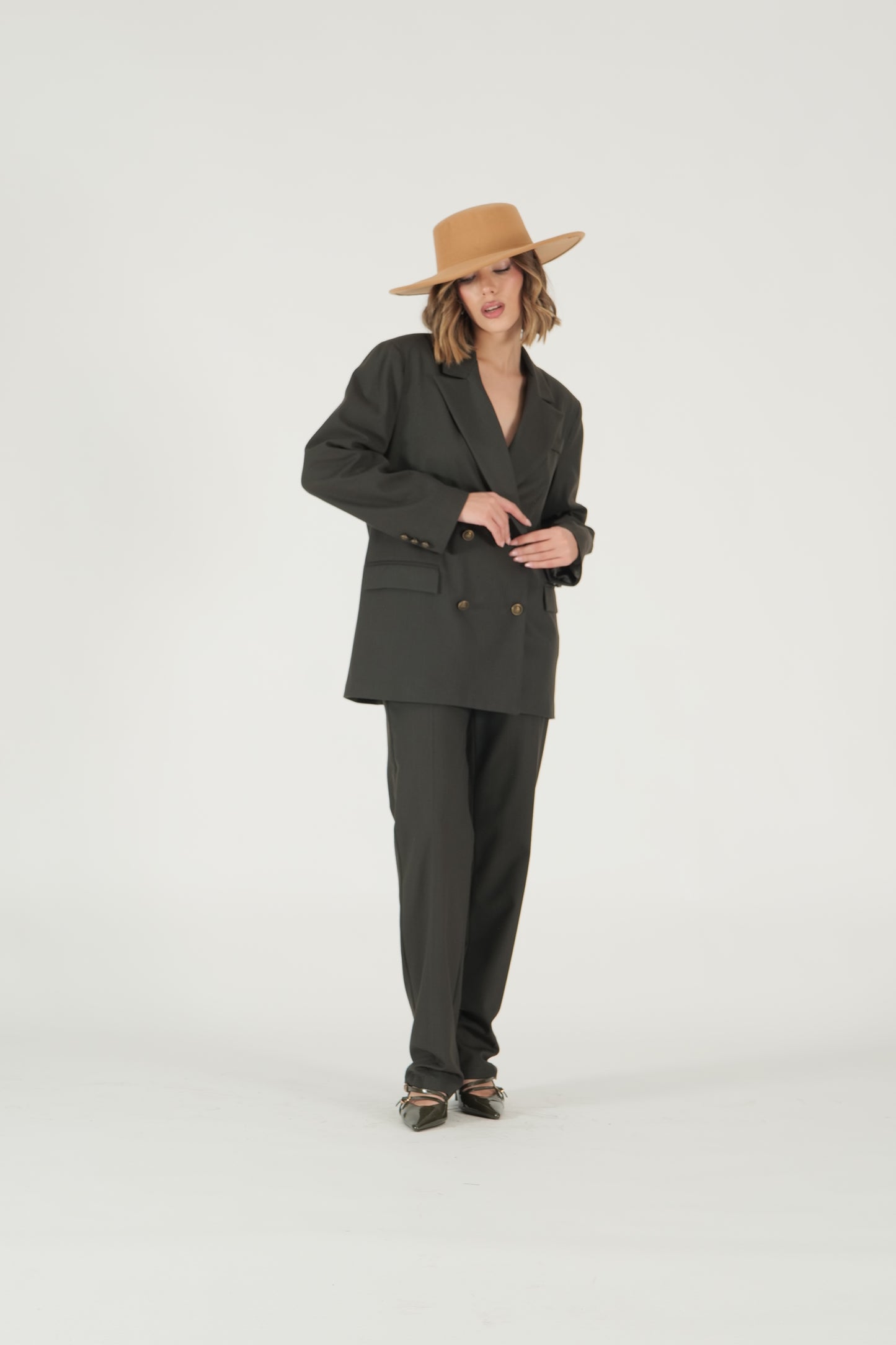 Pantalone gessato