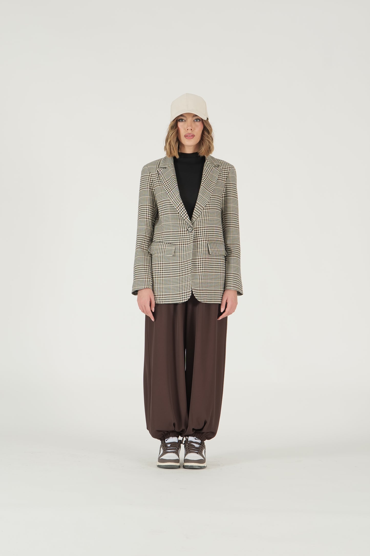 Pantalone con gamba a palloncino