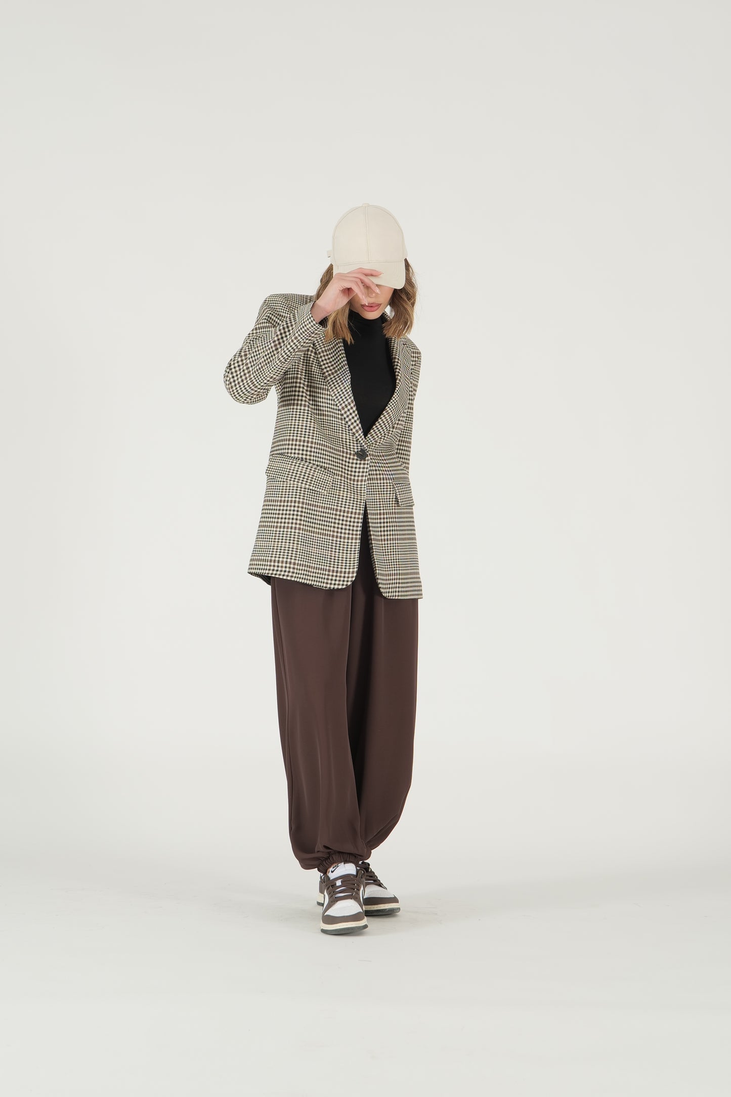 Pantalone con gamba a palloncino