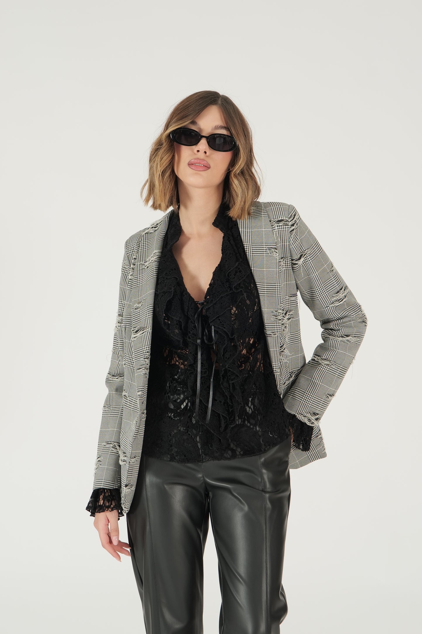 Blazer a quadri