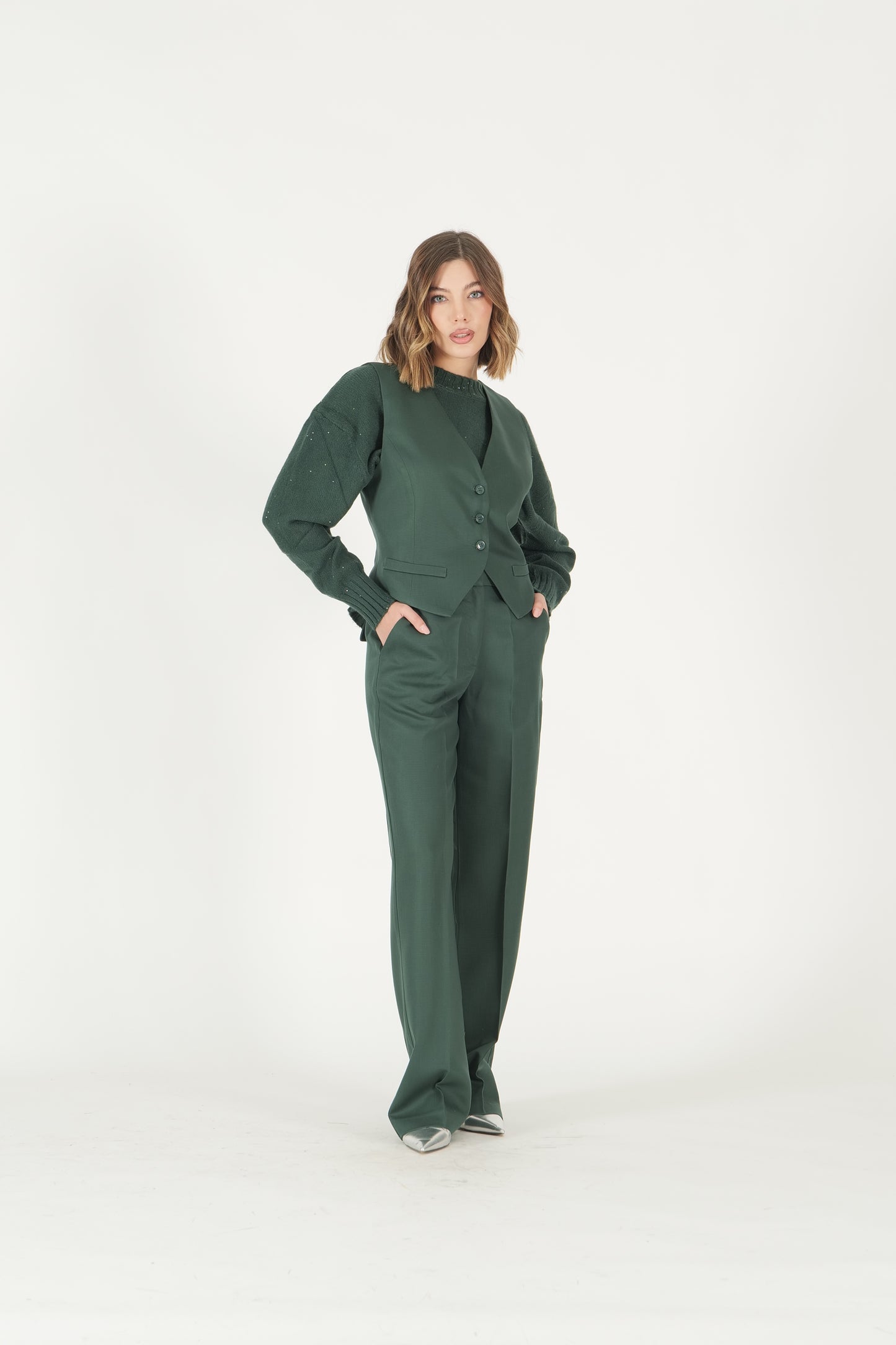 Gilet taglio sartoriale
