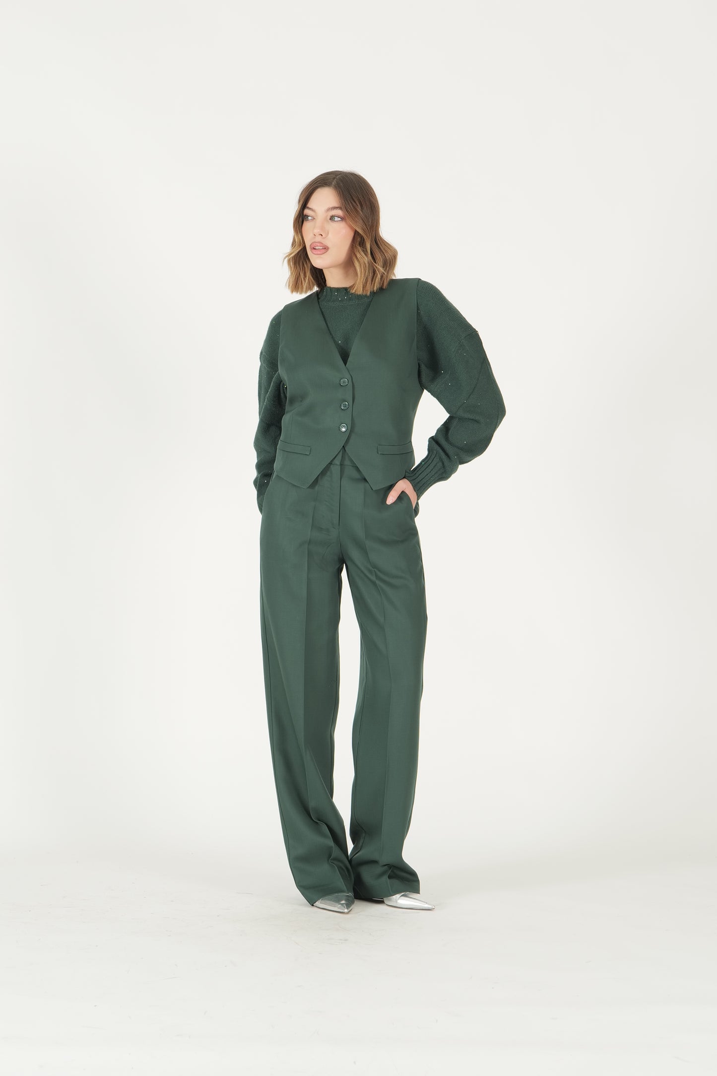 Gilet taglio sartoriale