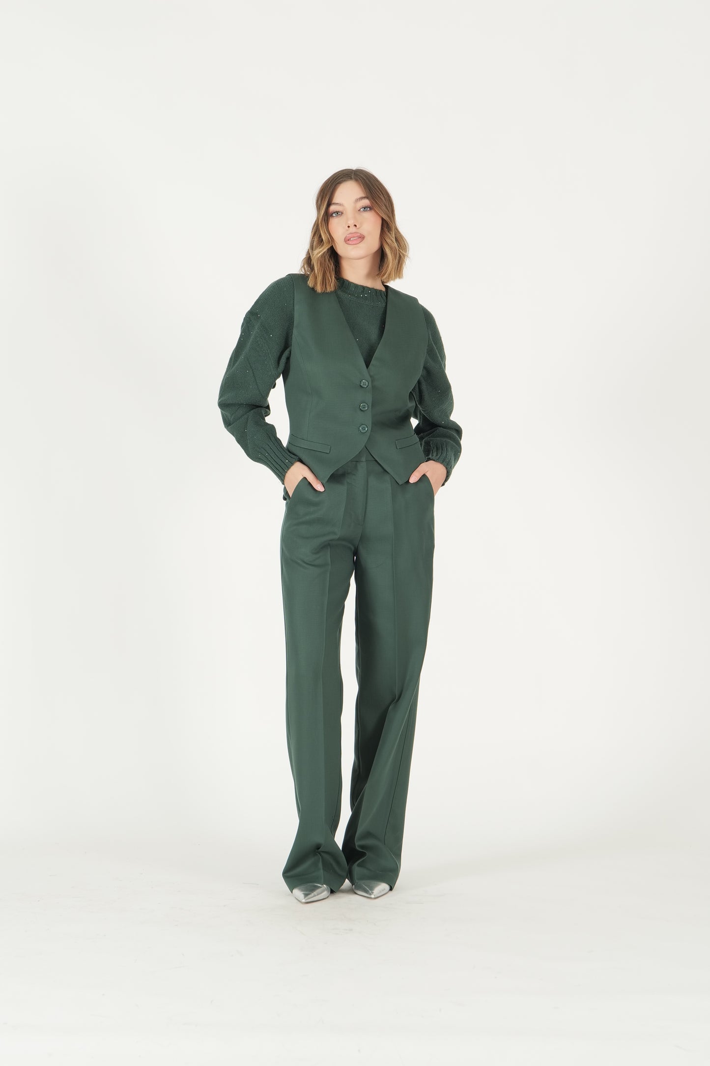 Gilet taglio sartoriale