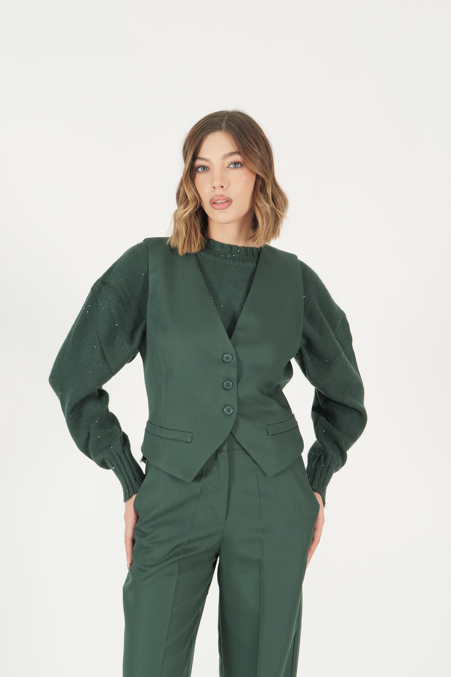 Gilet taglio sartoriale