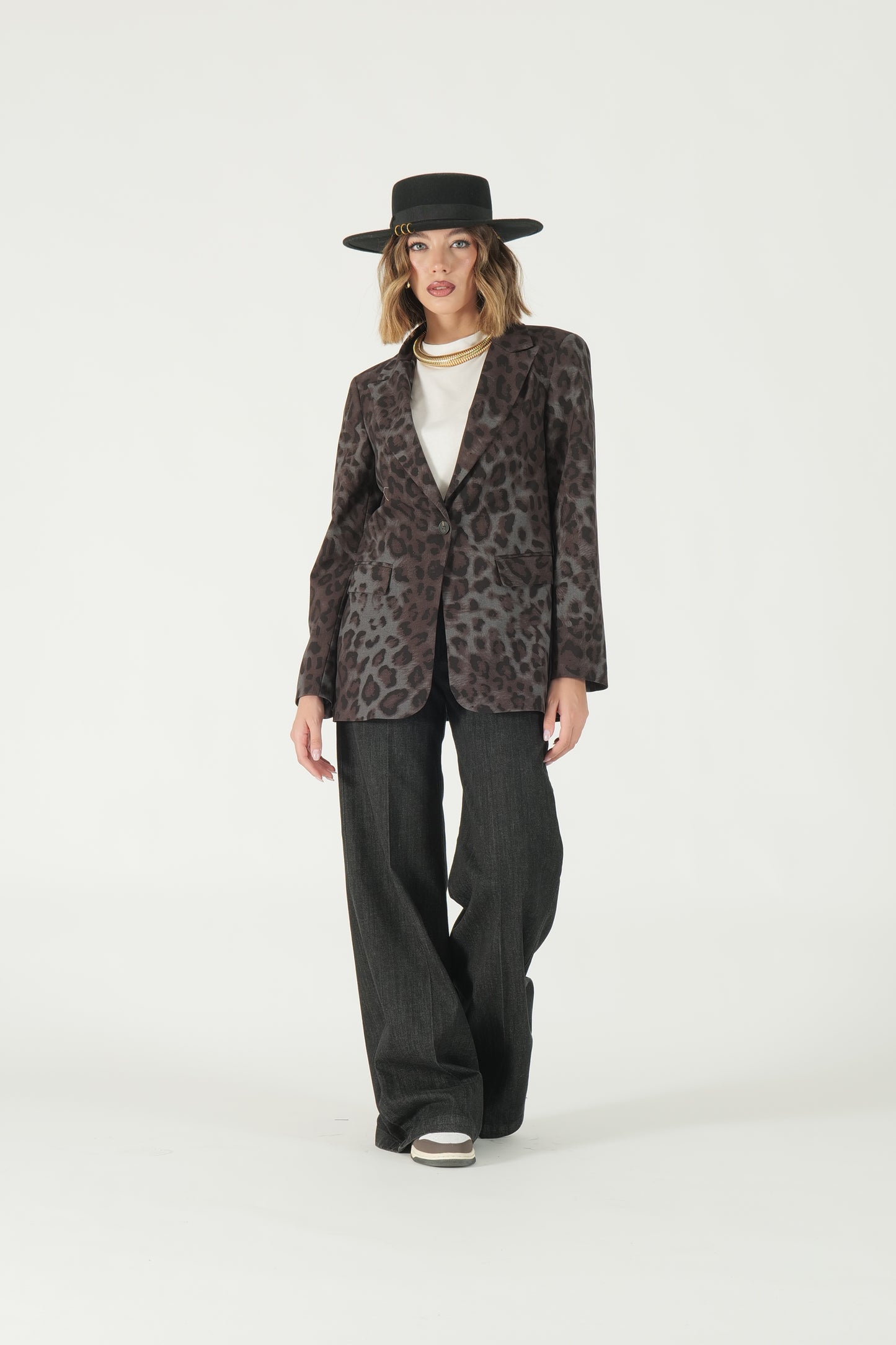 Blazer animalier