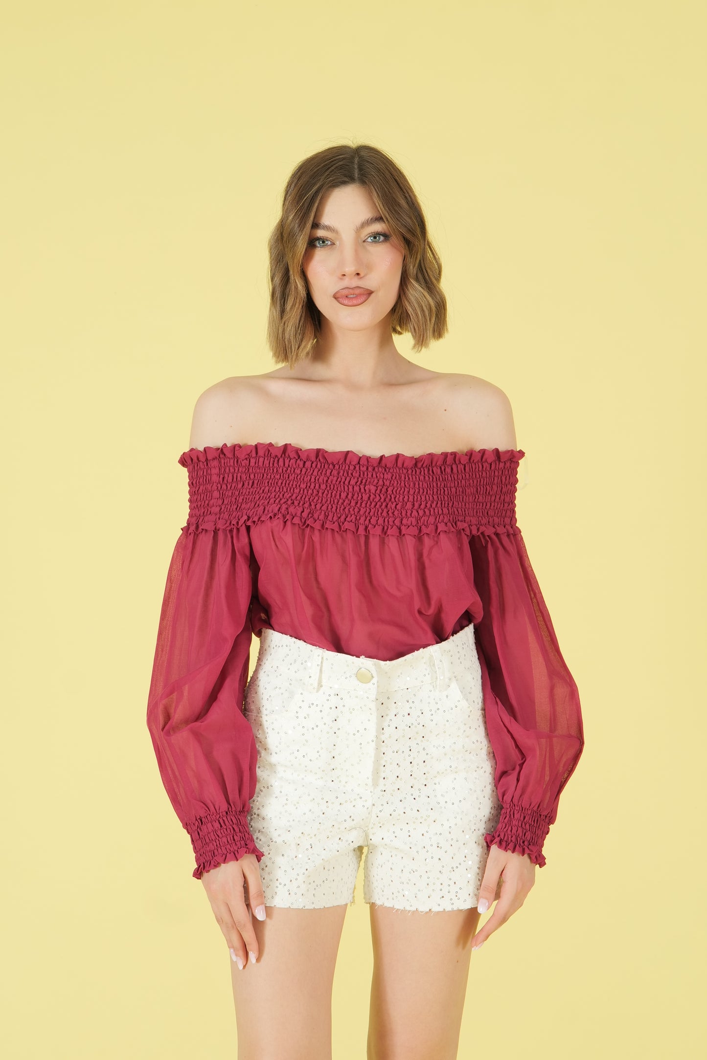 Blusa spalle scoperte