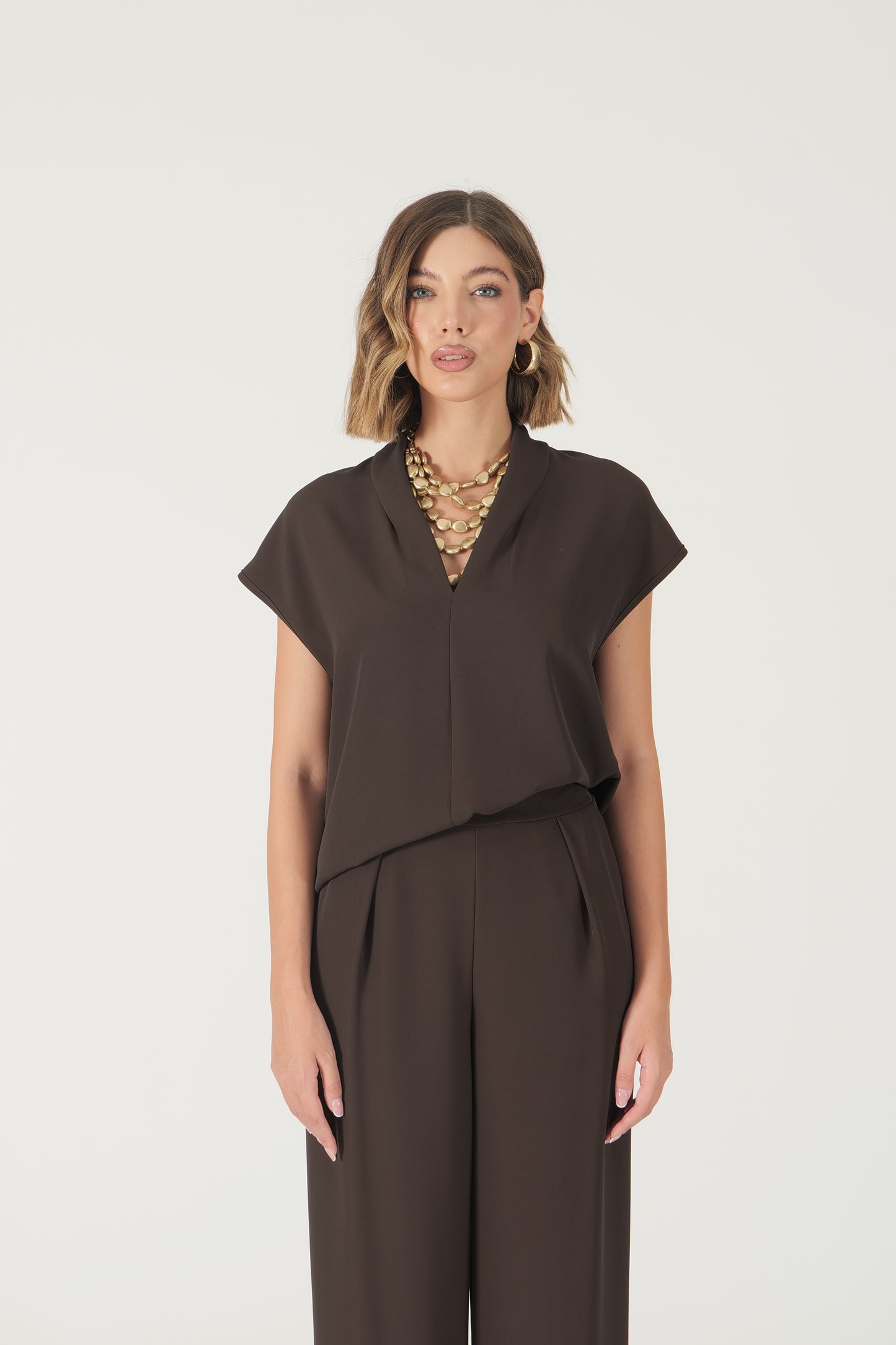 Pantalone con pinces
