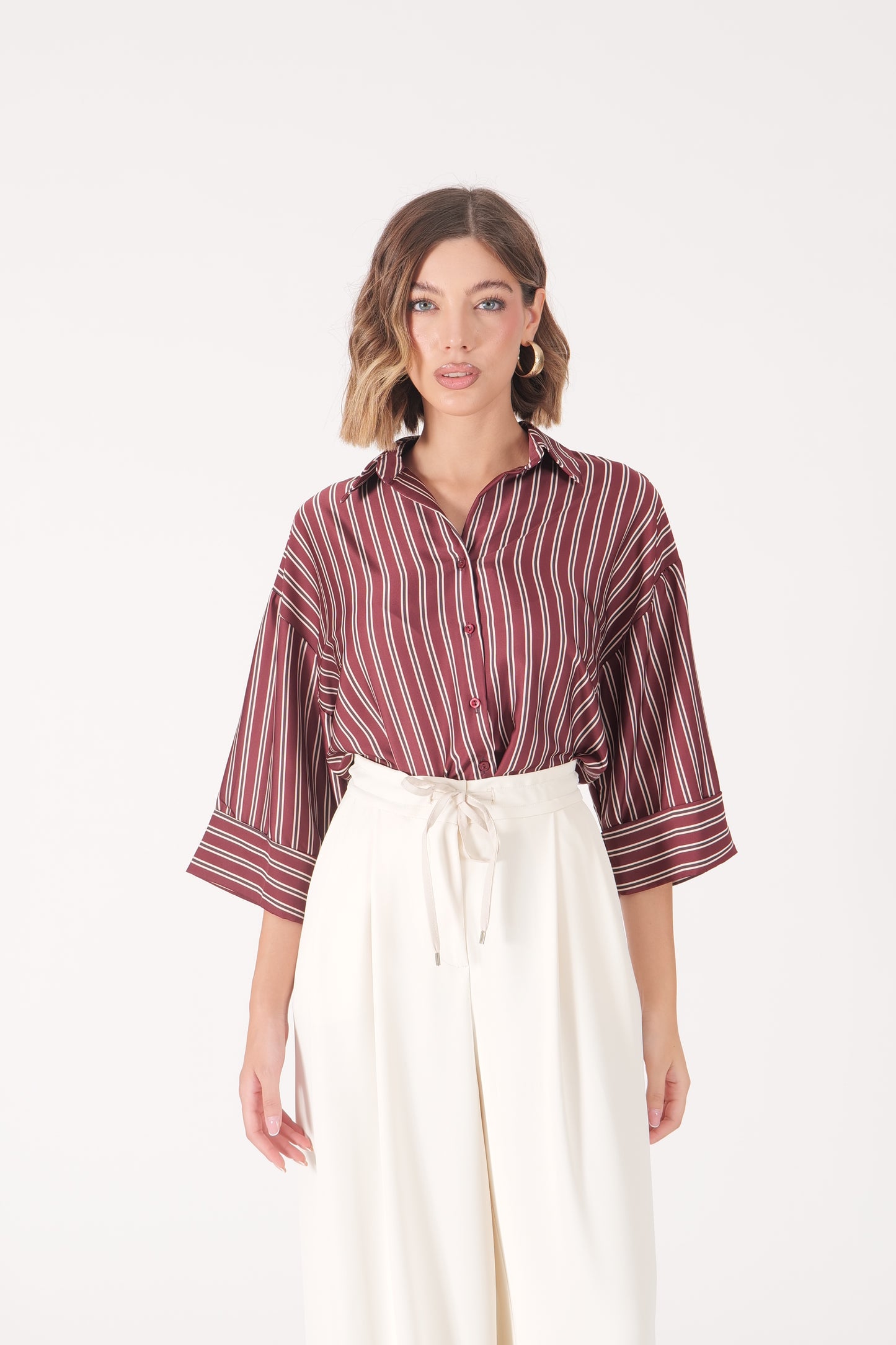 Camicia a righe