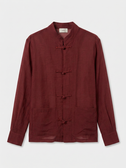 Camicia con alamari