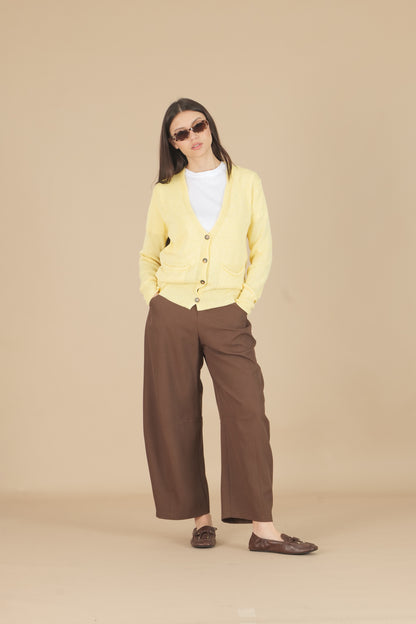 Cardigan con bottoni