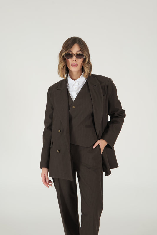 Gilet gessato
