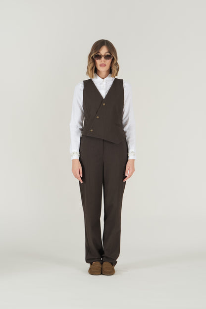 Gilet gessato
