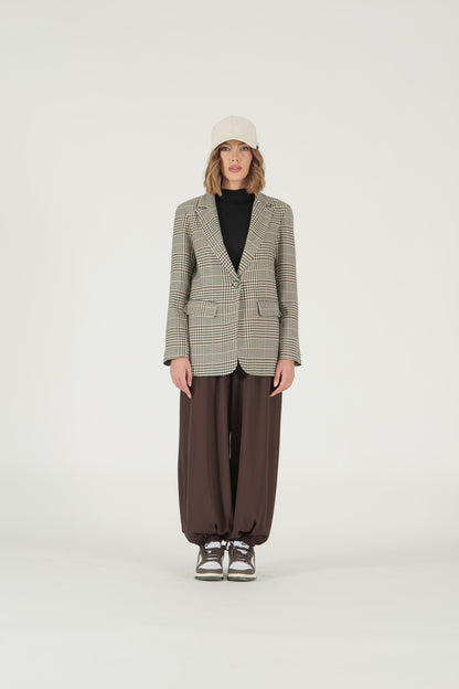 Pantalone con gamba a palloncino