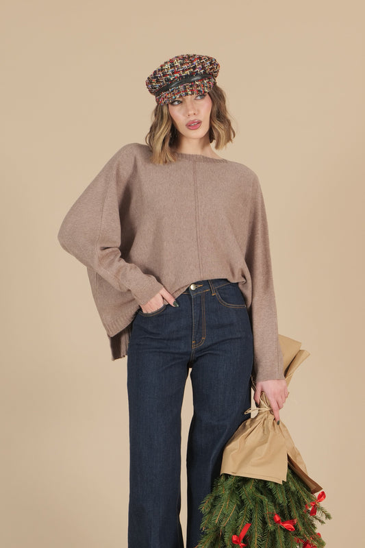 Maglia con manica raglan