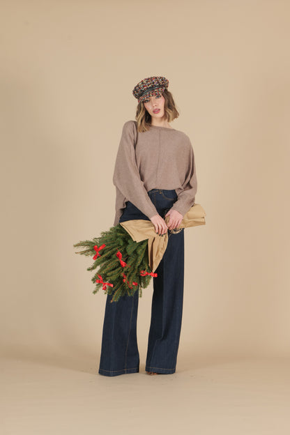 Maglia con manica raglan