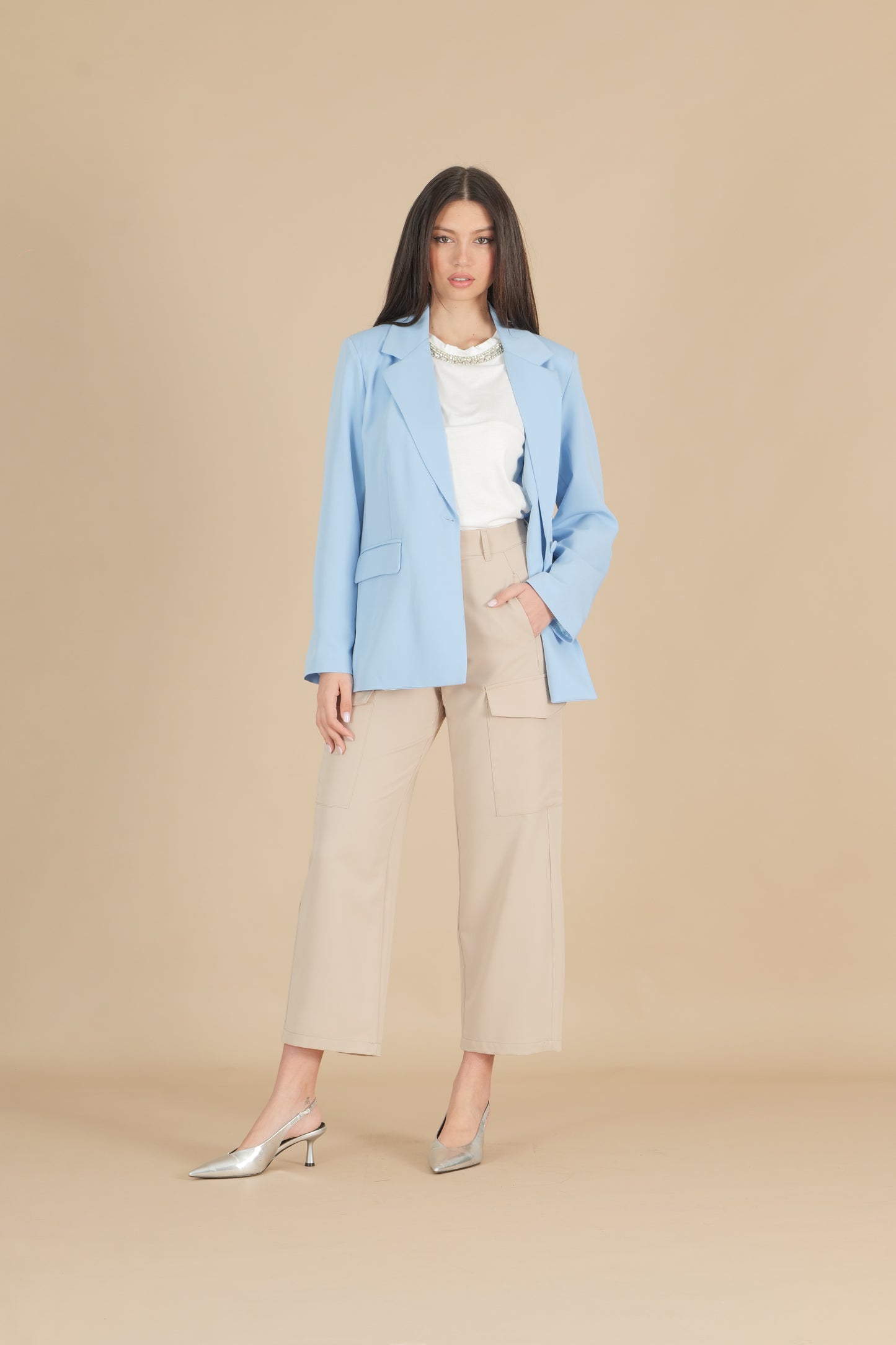 Pantalone con tasconi