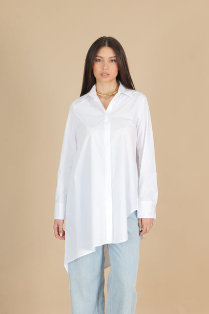 Camicia asimmetrica