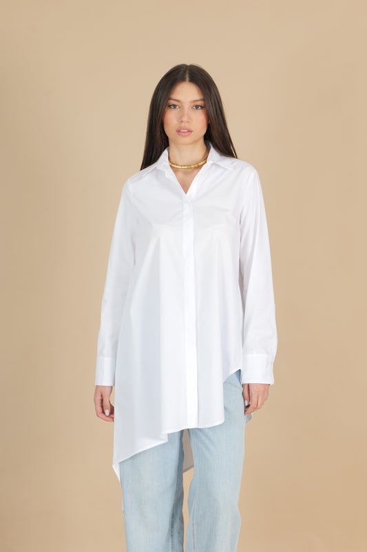 Camicia asimmetrica