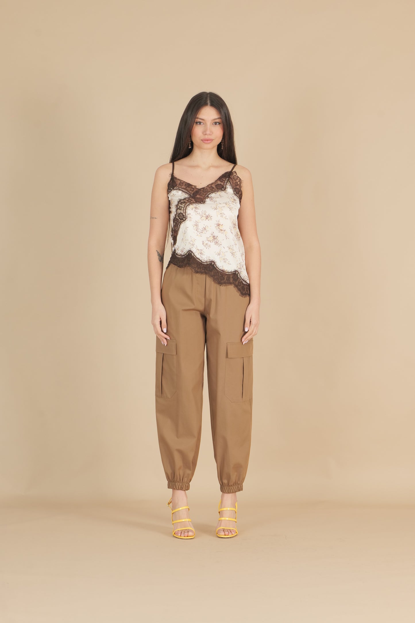 Pantalone balloon con tasconi