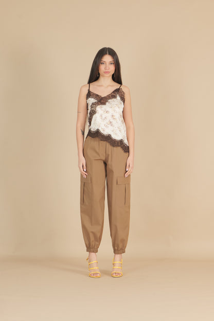 Pantalone balloon con tasconi