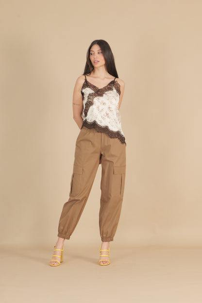 Pantalone balloon con tasconi