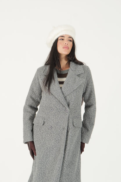 Cappotto lungo doppiopetto