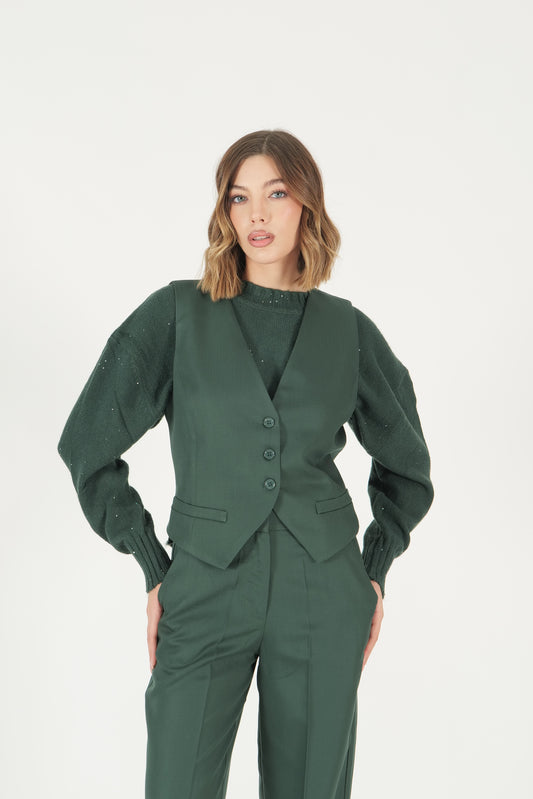 Gilet taglio sartoriale