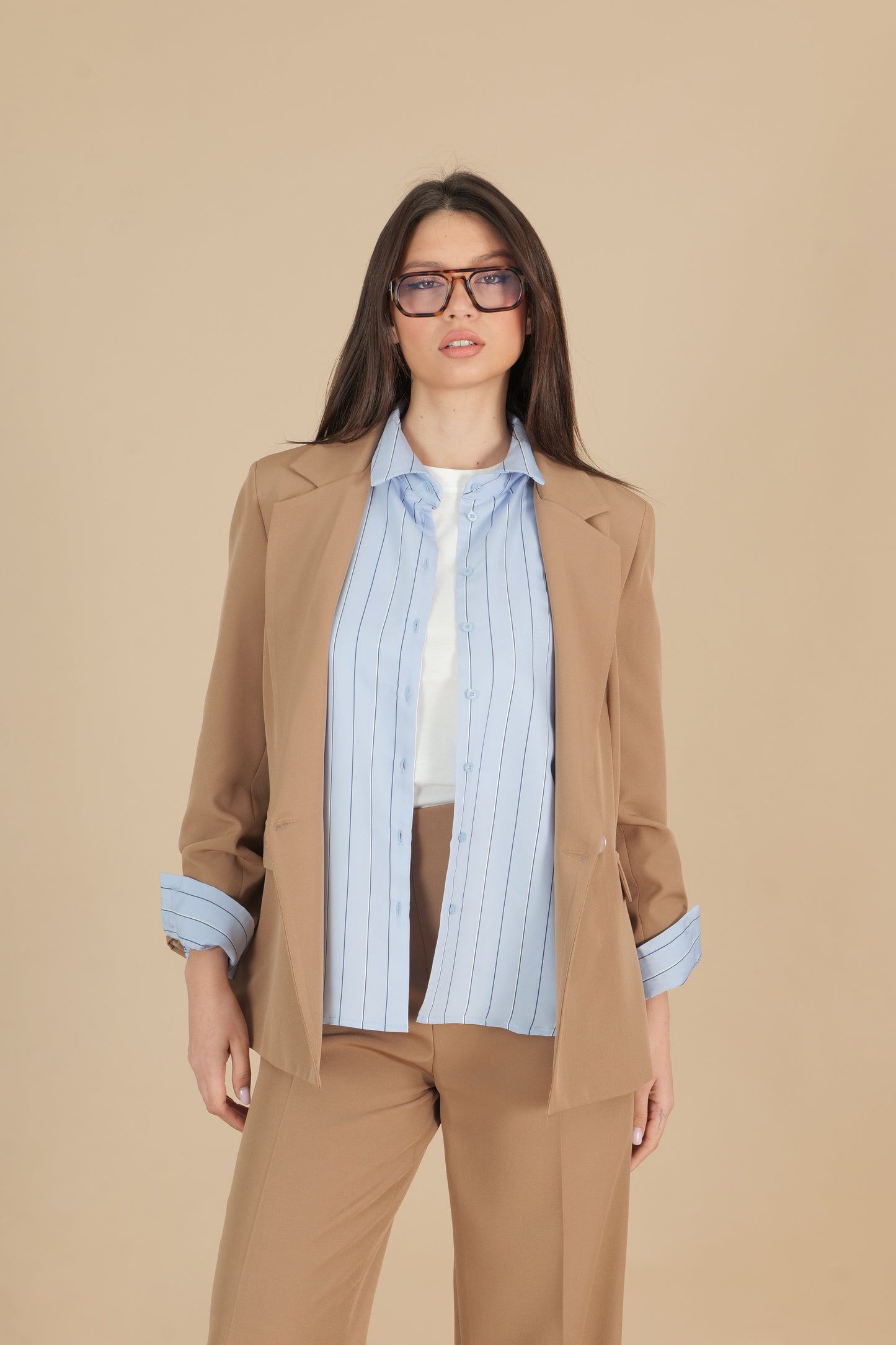 Camicia a righe