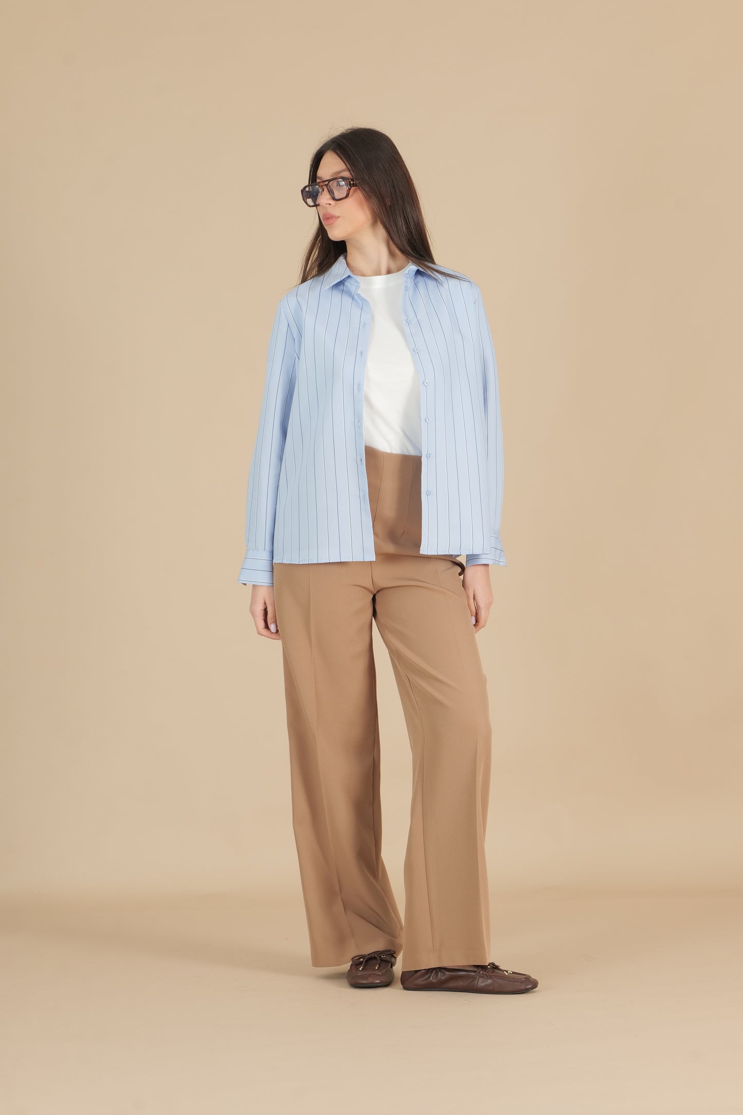 Camicia a righe