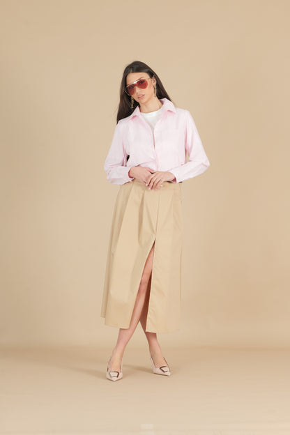 Camicia a righe con taschino