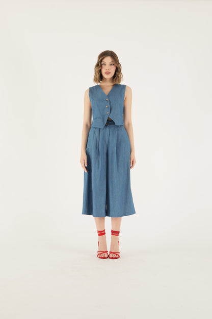 Bermuda in denim