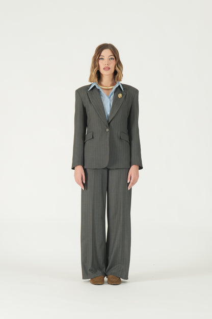 Pantalone gessato