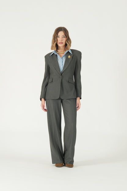 Pantalone gessato