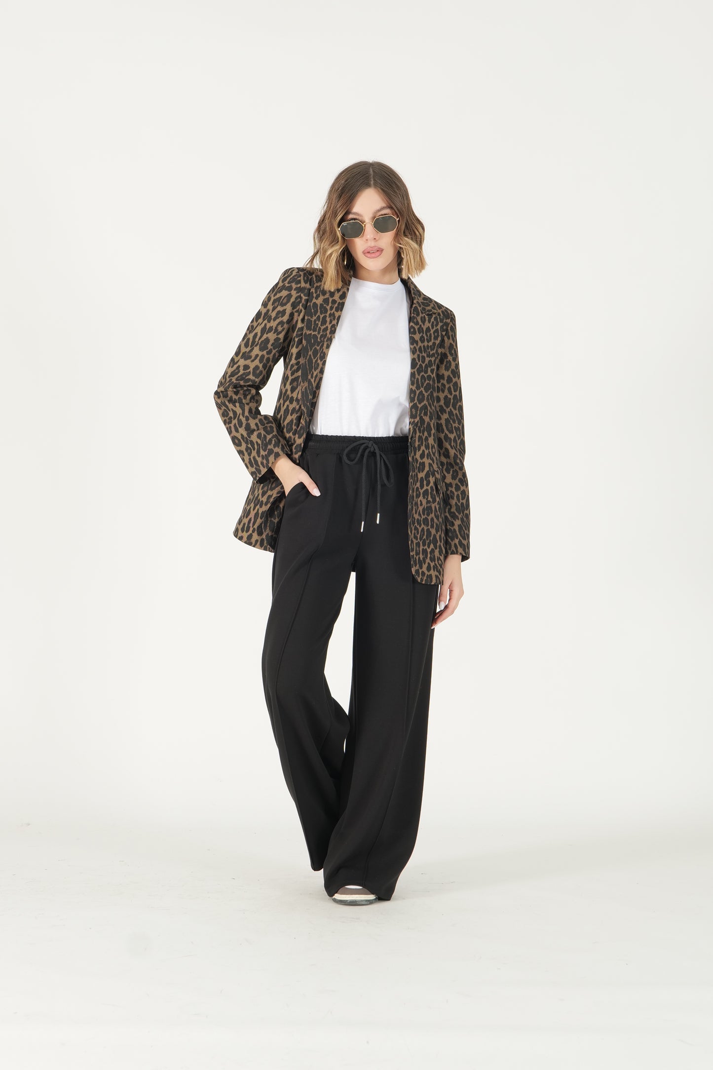 Blazer animalier