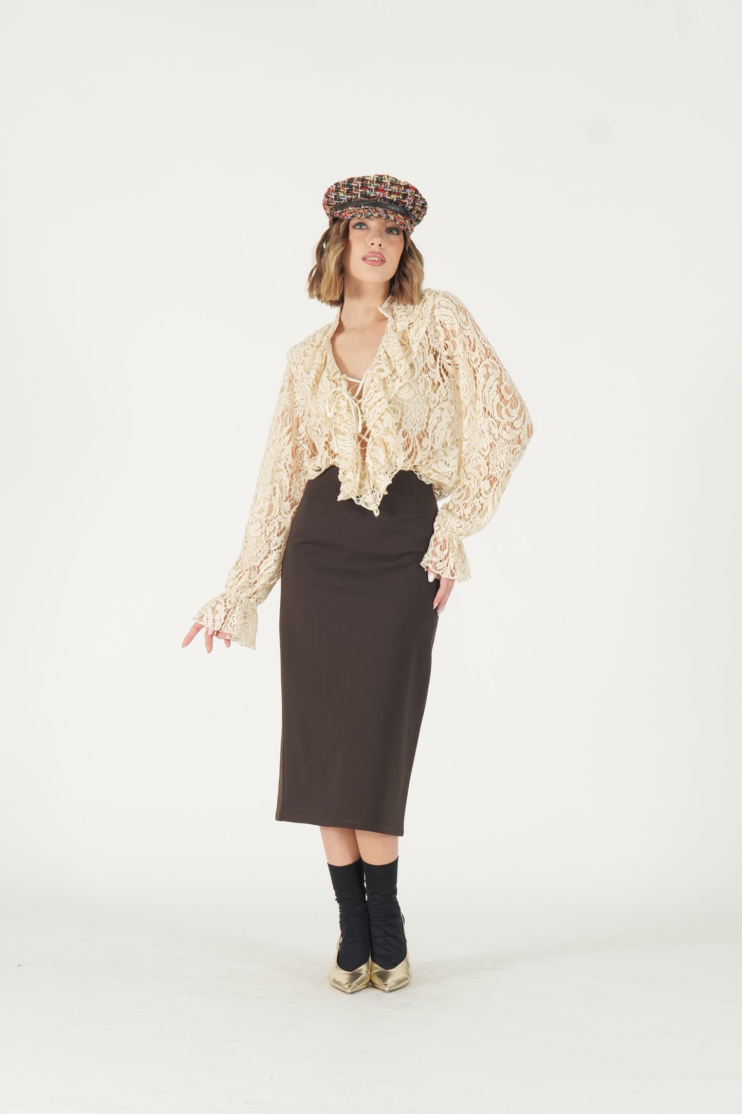 Gonna tubino in punto milano