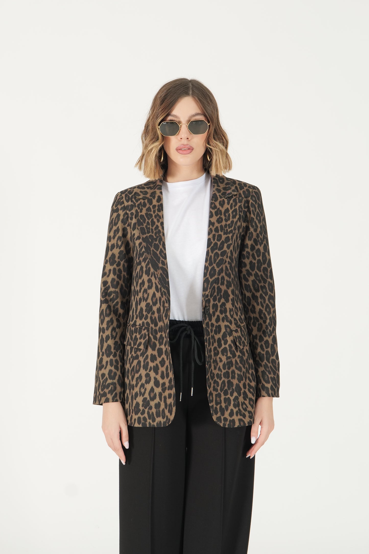 Blazer animalier