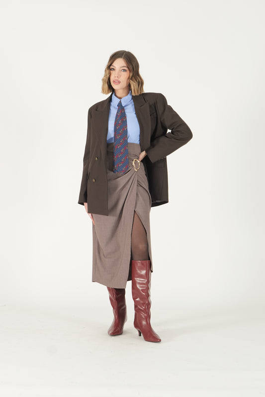 Gonna con nodo gioiello