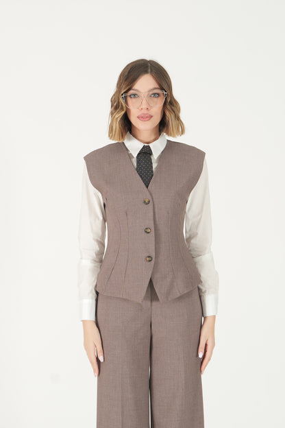 Gilet avvitato