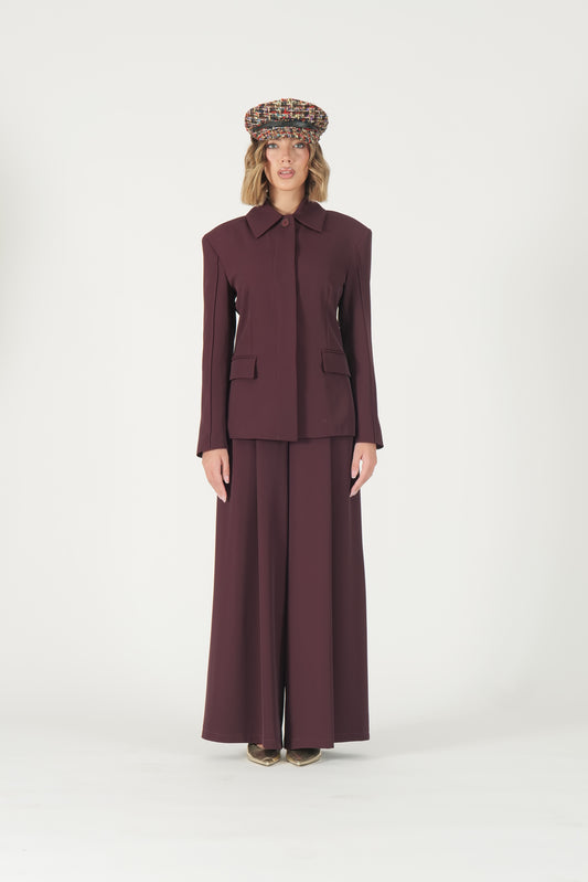 Pantalone palazzo con coulisse