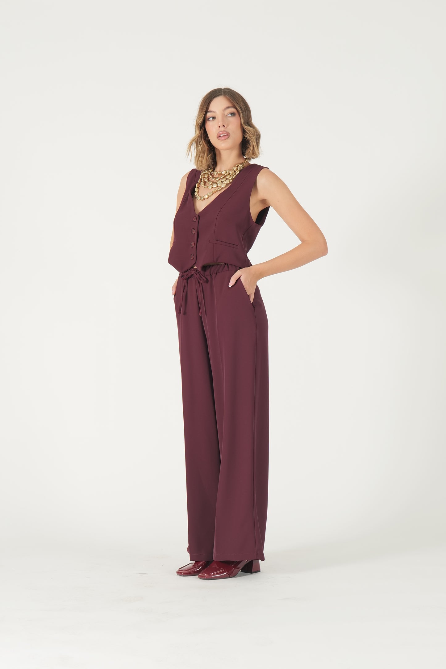 Tailleur gilet e pantalone