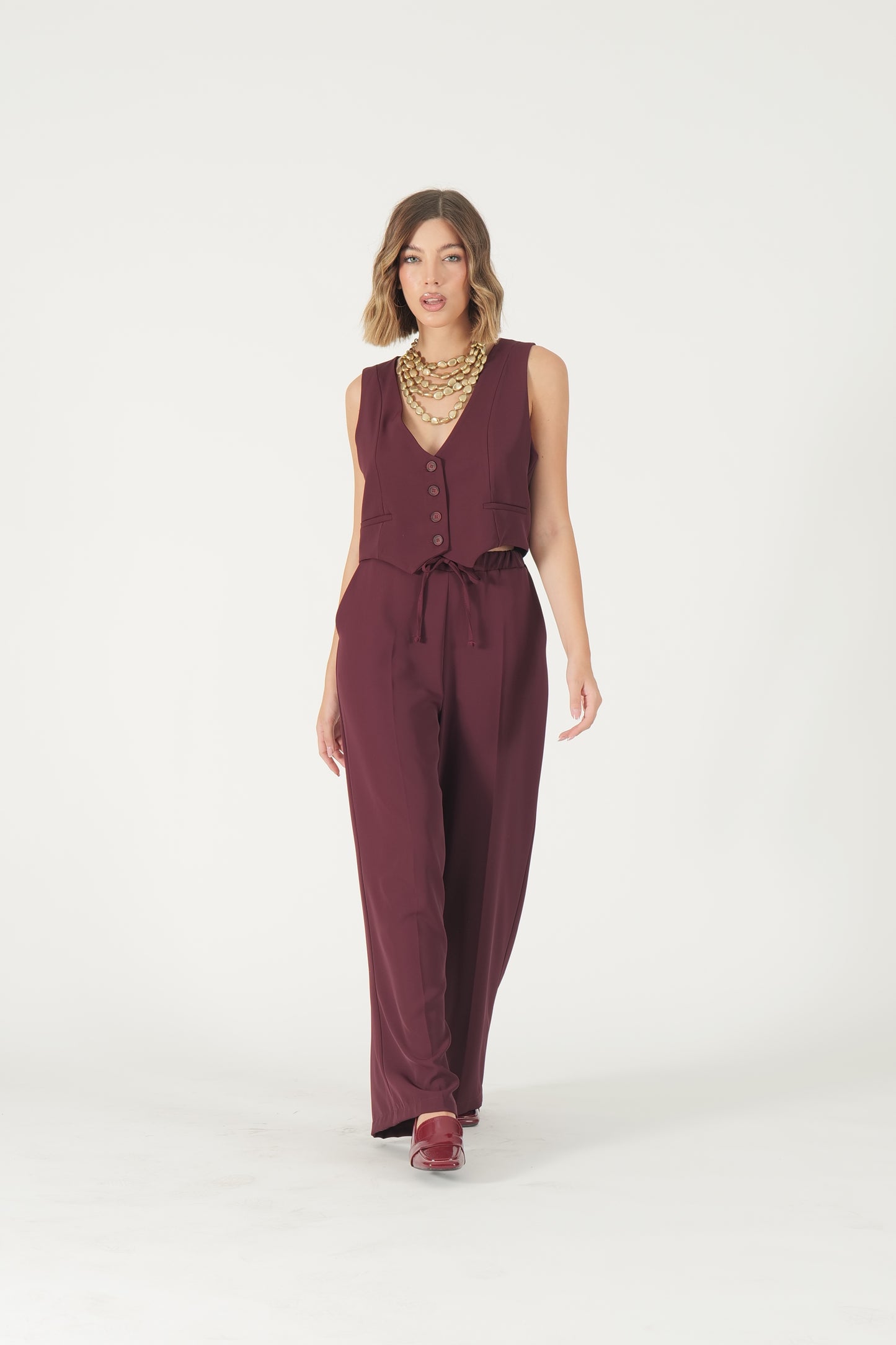 Tailleur gilet e pantalone