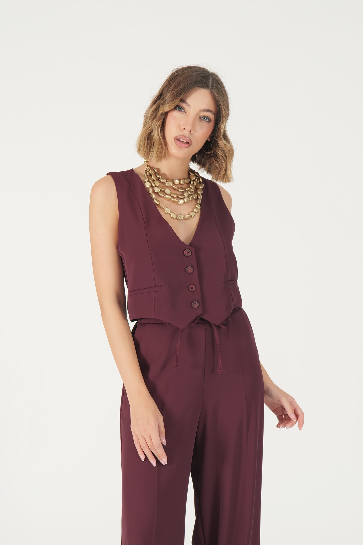 Tailleur gilet e pantalone