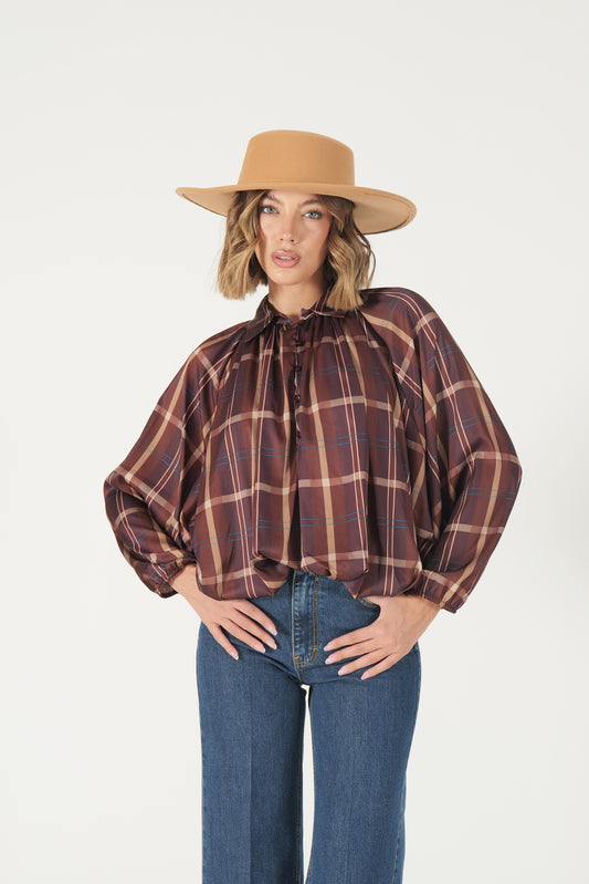 Camicia fantasia a palloncino