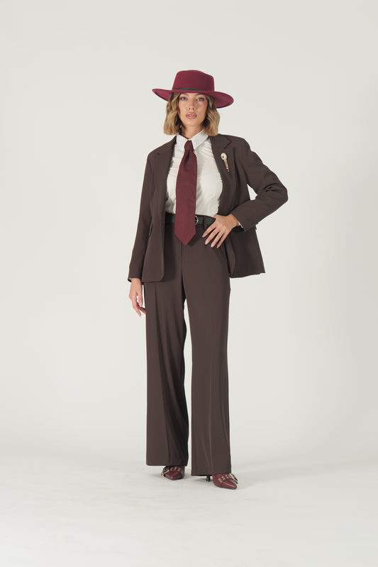 Pantalone in tessuto fluido