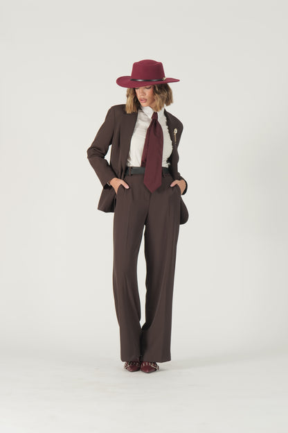 Pantalone in tessuto fluido