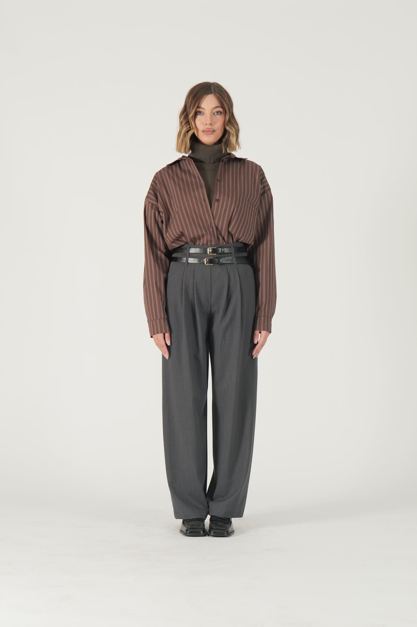 Pantalone doppia cintura