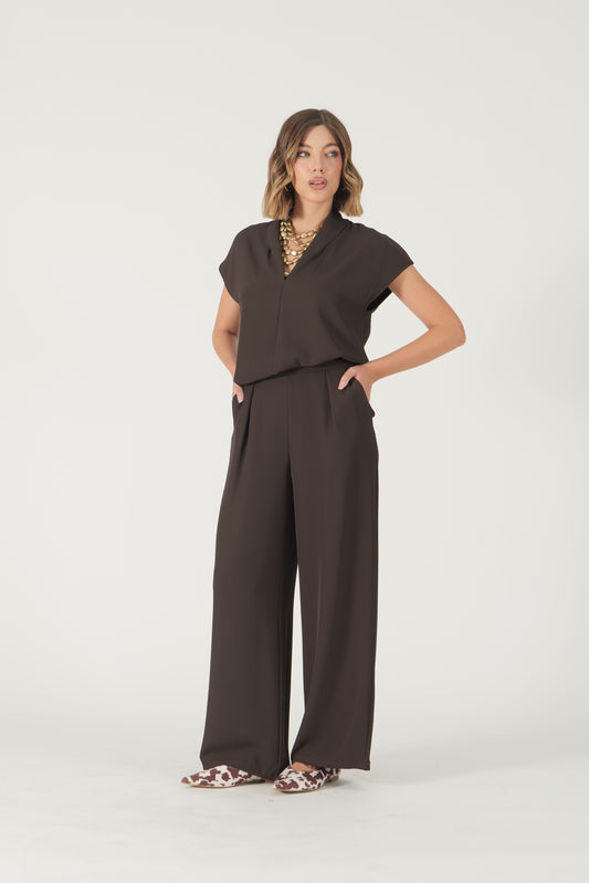 Pantalone con pinces
