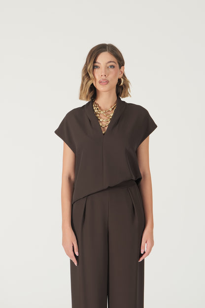 Pantalone con pinces