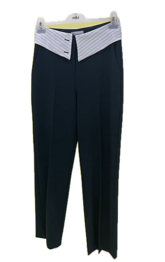 Pantalone con risvolto