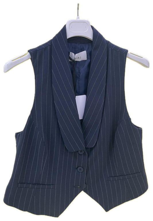 Gilet gessato